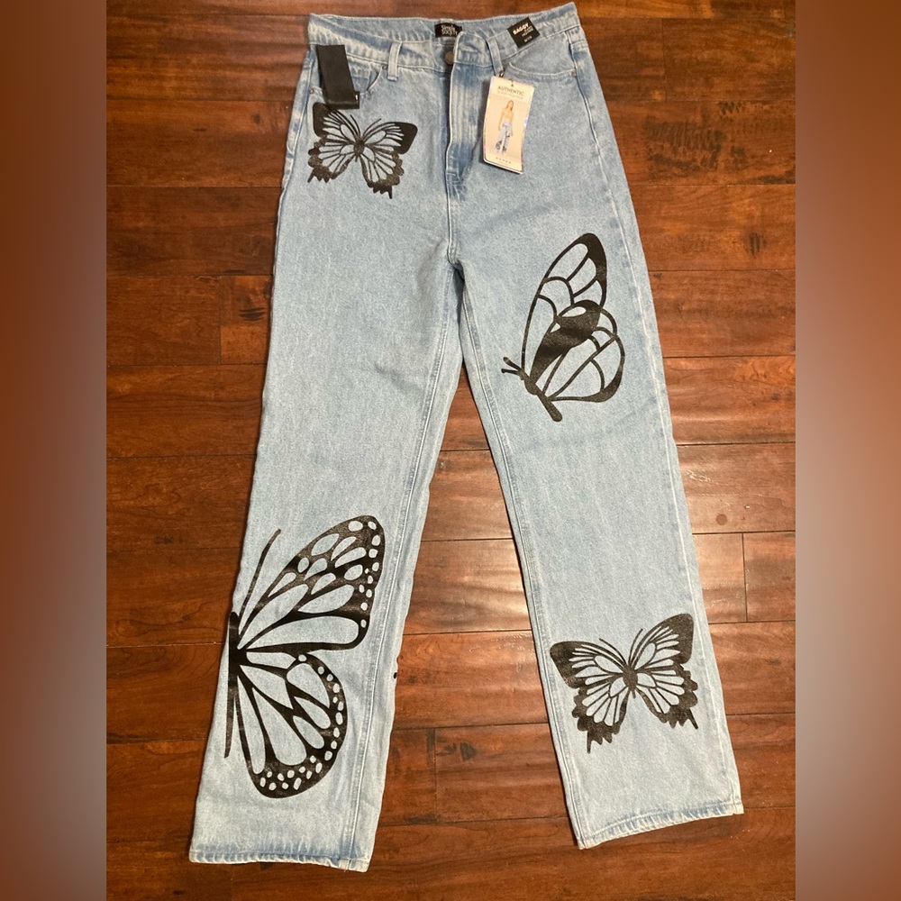 Boho butterfly Jeans 🦋